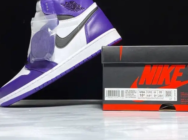 High OG Court 555088-500 Purple Jordan Air 1 0518